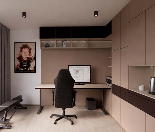 navrh domaci kancelari