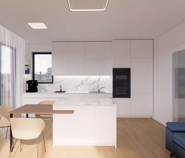 návrh obývacího pokoje